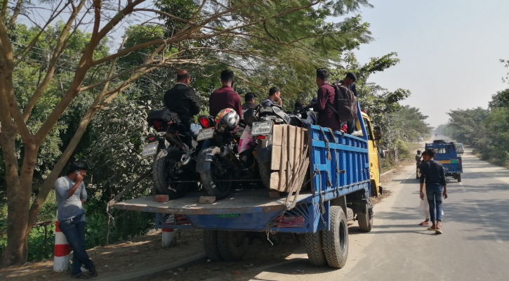 এবার আর ট্রাকের ওপরে বাইক তুলতে হবে না